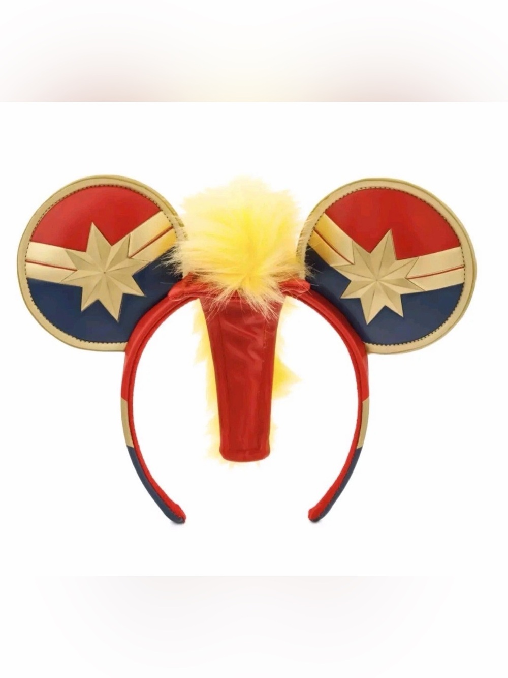 Set of 2 Disney Ears Headband - Marvel's Captain with Hair